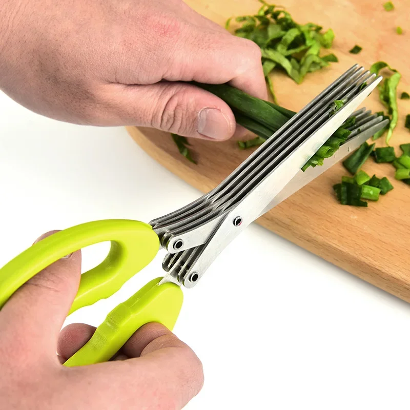 Kitchen Gadgets Products - Многослойные кухонные ножницы из нержавеющей стали,