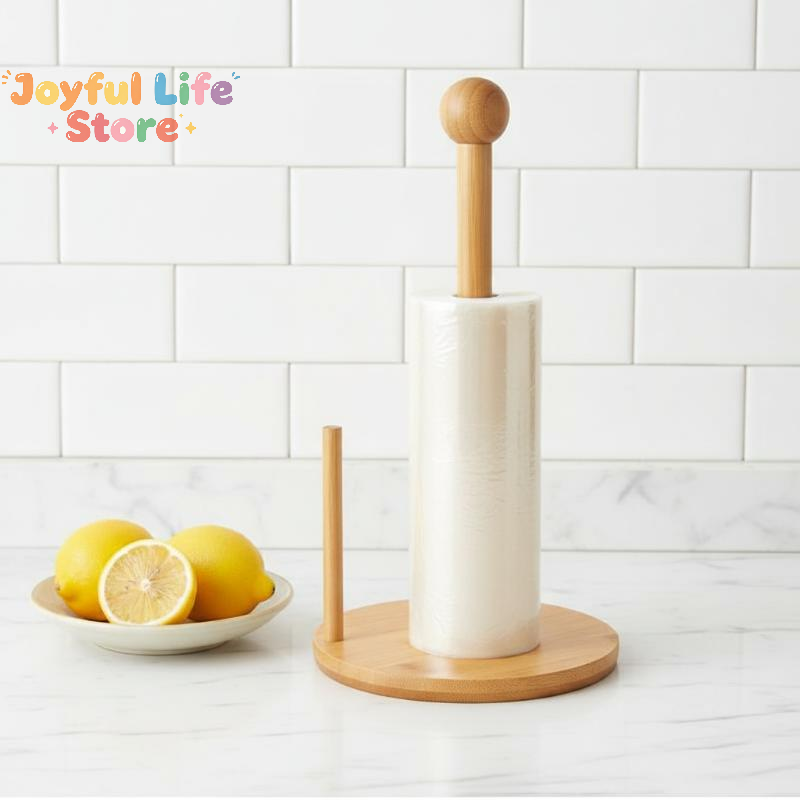 Kitchen Gadgets On Sale - Горячая распродажа: Деревянный держатель для рулонной
