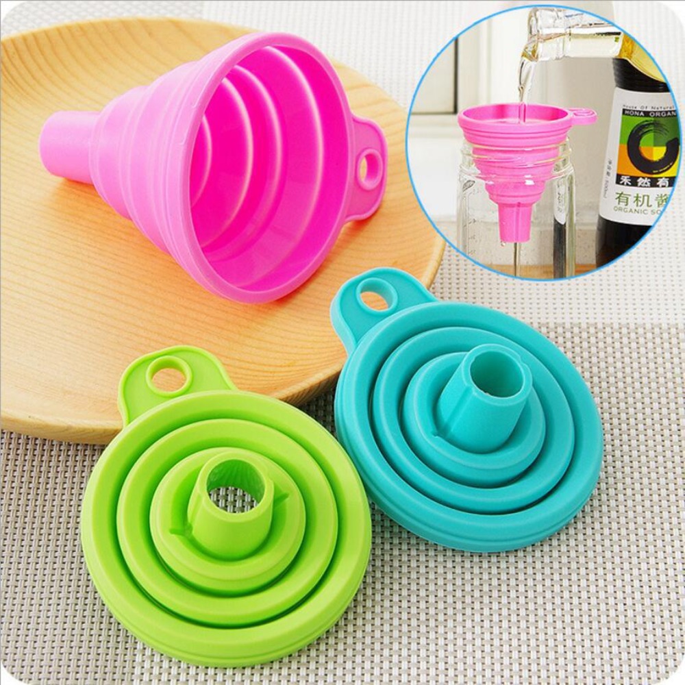 Kitchen Gadgets Set - Набор кухонных воронок: Складная силиконовая воронка