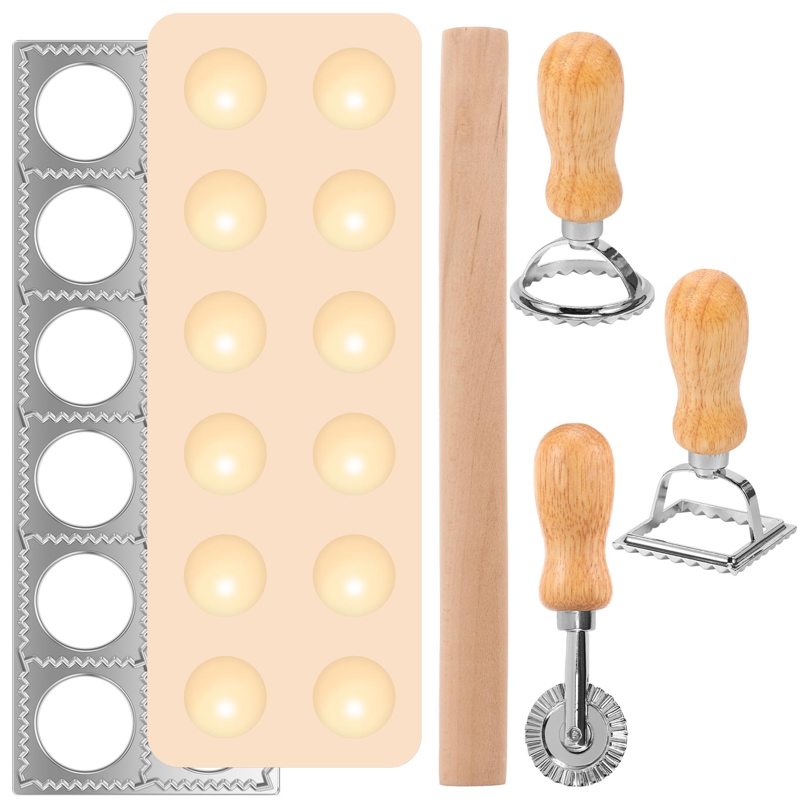 Kitchen Gadgets Under $10 - Набор форм для равиоли 4/5/7 шт.,