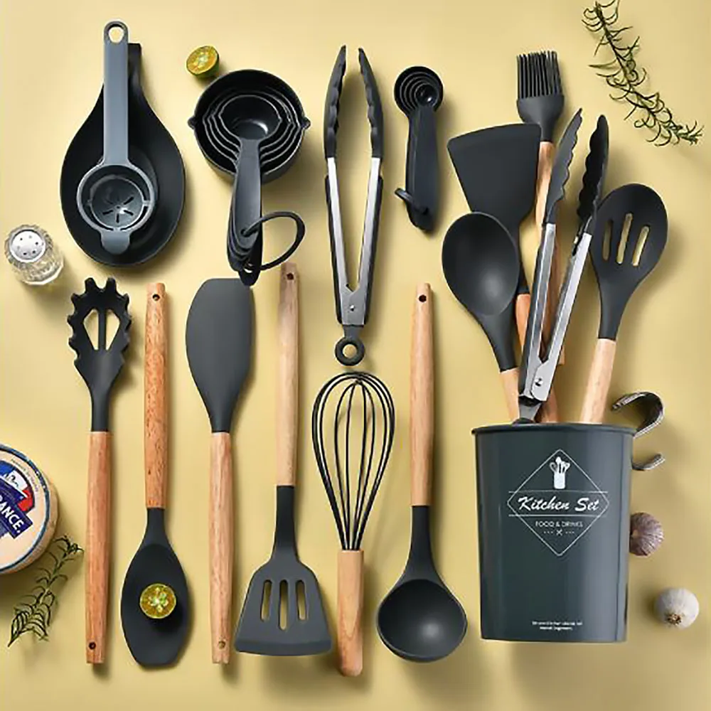 Kitchen Gadgets Under $10 - 34 шт., силиконовые антипригарные приборы для
