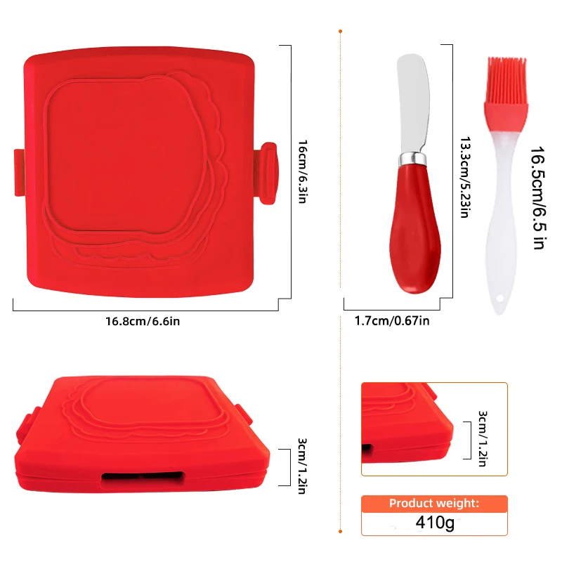 Набор из 3-х тостеров для сэнд – обзор и цена Kitchen Gadgets Set