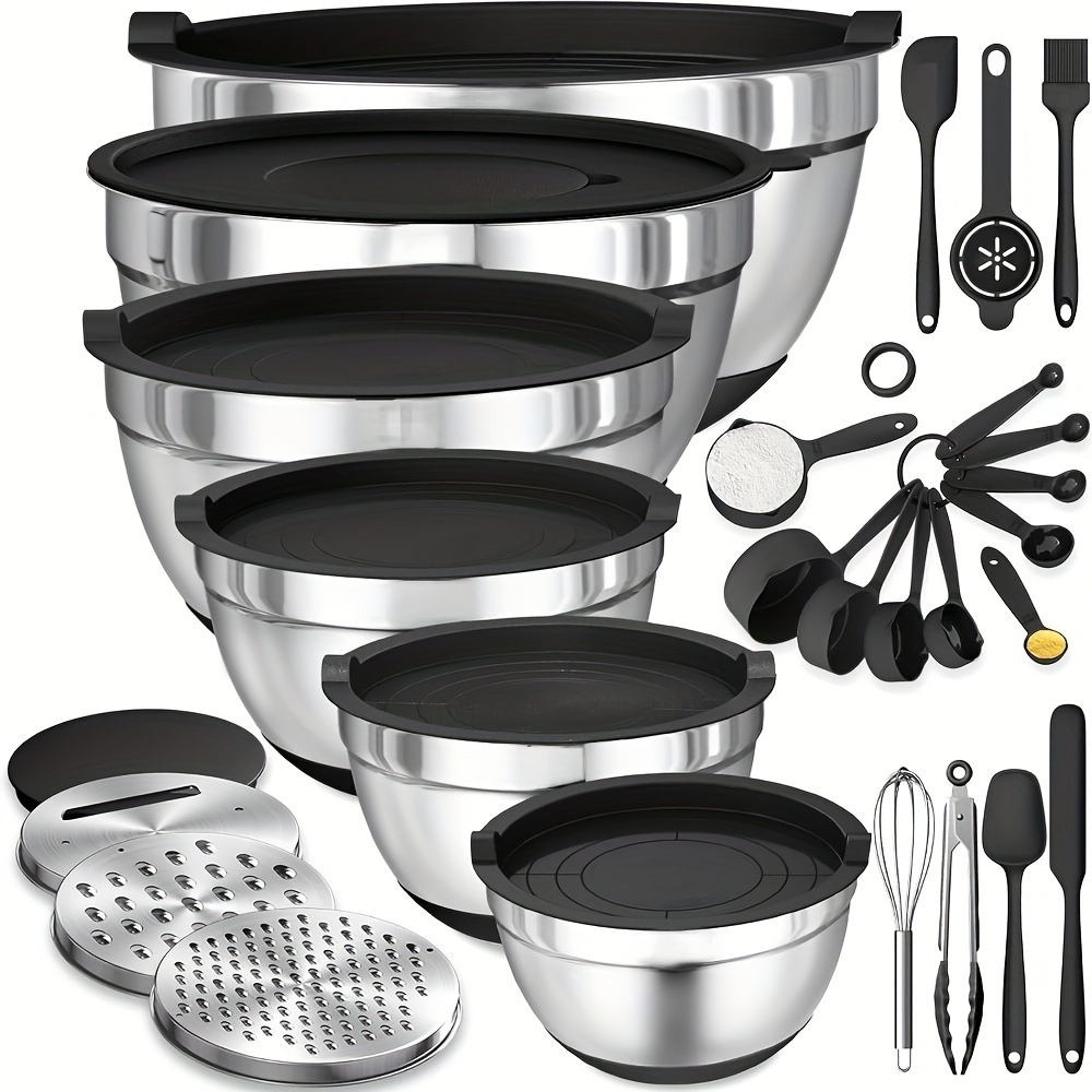17 шт., набор мисок для смешив – обзор и цена Kitchen Gadgets Set