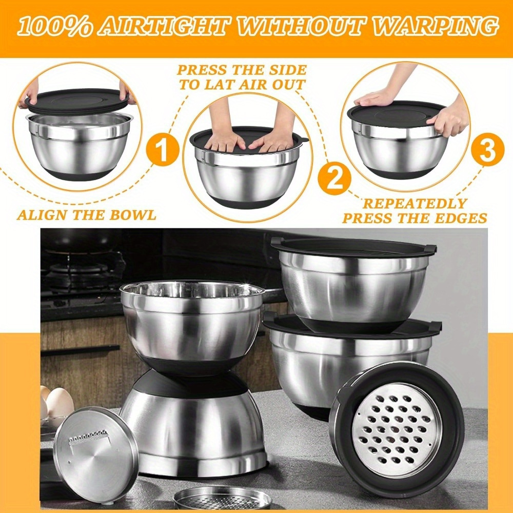 17 шт., набор мисок для смешив – обзор и цена Kitchen Gadgets Set