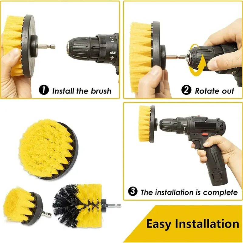 Набор из 3 щеток для дрели, эл – обзор и цена Kitchen Gadgets Set